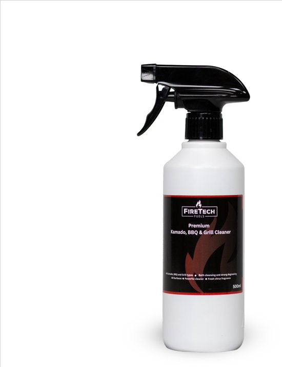 FireTech - Premium Kamado & BBQ Reiniger - 500ml - Grill reiniger - krachtige ontvetter - keukenreiniger
