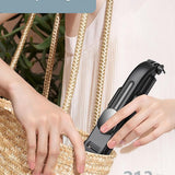 Vesfy 3-in-1 Selfiestick met Statief & LED Verlichting - Bluetooth - 114cm - Voor iPhone & Android