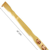Ruggenkrabber - Houten rugkrabber - 47 cm lang met massagewieltjes - Rugmassage