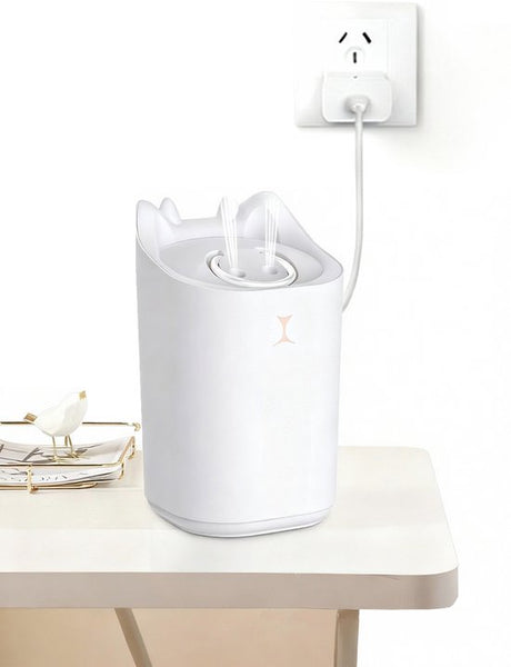 Ultrasone Luchtbevochtiger met Grote Watercapaciteit – Stil & Veilig – Nachtlampfunctie – Voor Babykamer, Slaapkamer & Woonruimte