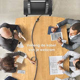 Vesfy USB verlengkabel 3.0 Snelheid tot 5Gbps - meter - USB 3.0 USB 3.0