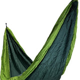 4gardenz® Outdoor Hangmat – Parachutestof – 270 cm – Compact & Sterk - Groen