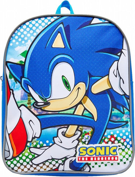 Sonic the Hedghog kleuter jongens rugzak 30x25x9