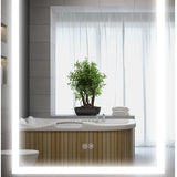 Badkamerspiegel 50x70 cm met Verlichting en Planchet
