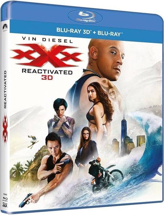 Blu Ray XXX Vin Diesel Reactivated 3D