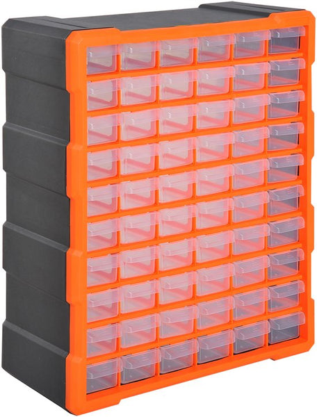 Assortimentsdoos 60 schuifladen - Oranje