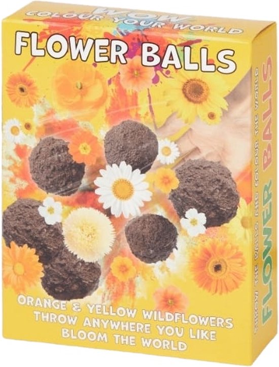 Sasemy - Zomer - Bloem zaden - Wilde Bloemen - Zomerbloemen - Kleuren in je tuin - Bijen en Vlinders - Gele en oranje wilde bloemen