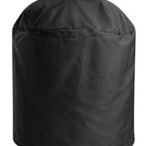 BBQ Hoes Waterafstotend en Rond - Zwart - 13 tot 15 inch - Ø56x71cm - Universeel - Geschikt voor Kamado, Big Green Egg en Grill Guru