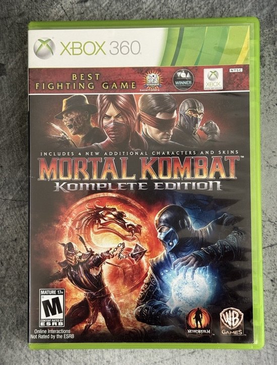 Warner Bros Mortal Kombat: Komplete Edition, Xbox 360