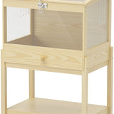 2-Etagen Hamsterkooi met Opklapbaar Deksel - 50x83x103 cm