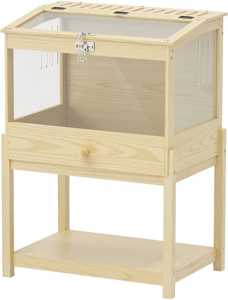 2-Etagen Hamsterkooi met Opklapbaar Deksel - 50x83x103 cm
