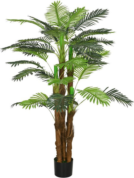 Kunstplant Kunstpalm 160 cm met 36 Takken - nepplant