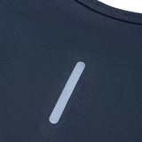 SparkNine Ironlite sport t-shirt heren met reflecterende strepen - L - blauw - zweetbestendig - lichtgewicht & sneldrogend