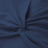 SparkNine Ease tanktop - sport top - XL - blauw - knoopdetail op rug - ademend & stijlvol - open rug
