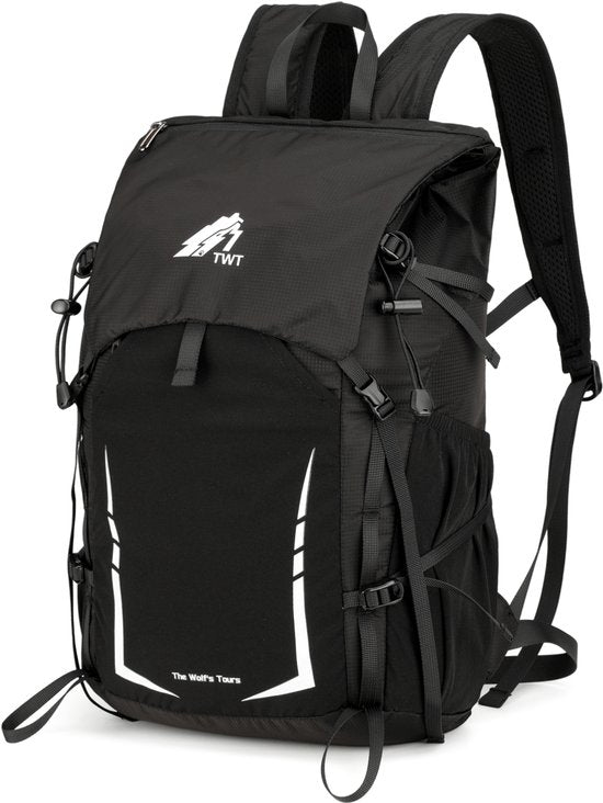 Opvouwbare Rugzak 20L – Lichtgewicht Waterafstotende Hiking Rugtas – Compacte Reis- & Dagrugzak met Reflectie – Unisex Outdoor Backpack