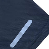 SparkNine Ironlite sport t-shirt heren met reflecterende strepen - M - blauw - zweetbestendig - lichtgewicht & sneldrogend