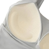 SparkNine Flexaura sport BH - stijlvolle sportbeha - ingebouwde pads - XXL - lichtgroen - high support ondersteuning - cross design