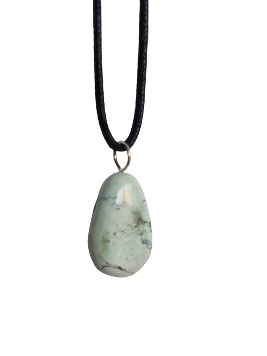 Sasemy - Edelsteen - Turkoois - Edelstenen - Edelsteen Hanger - Edelsteen Ketting - Verjaardag - Cadeau - Moederdag - Vaderdag - Sinterklaas cadeau - Kerstcadeau