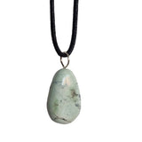 Sasemy - Edelsteen - Turkoois - Edelstenen - Edelsteen Hanger - Edelsteen Ketting - Verjaardag - Cadeau - Moederdag - Vaderdag - Sinterklaas cadeau - Kerstcadeau