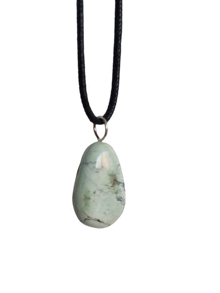 Sasemy - Edelsteen - Turkoois - Edelstenen - Edelsteen Hanger - Edelsteen Ketting - Verjaardag - Cadeau - Moederdag - Vaderdag - Sinterklaas cadeau - Kerstcadeau