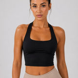 SparkNine Sculptactive sporttop - met ingebouwde sportbeha - verwijderbare pads - S - zwart - high impact ondersteuning - kruisrug - ademend & stijlvol