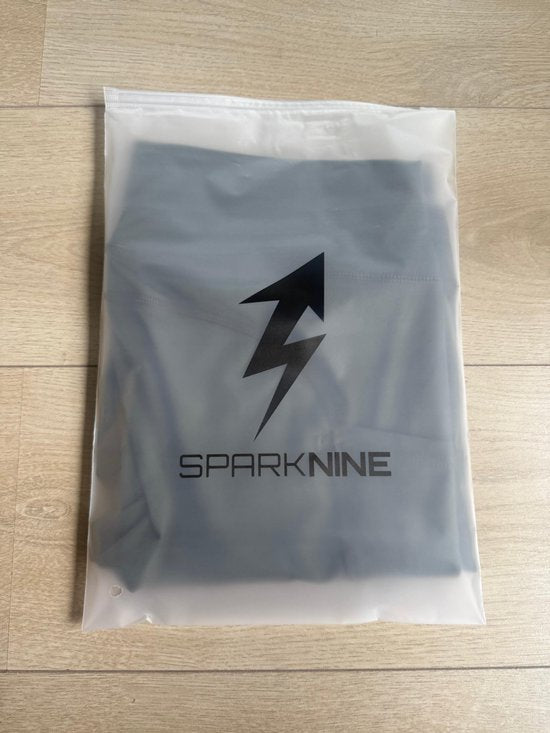 SparkNine Pacepocket dames sportlegging - met handige zakken - XXL - groen - hoge taille - elastisch - squatproof - niet doorschijnend
