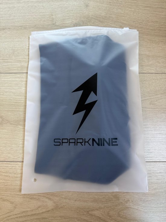 SparkNine Coreshield sportbeha - met ingebouwde pads - S - blauw - push-up sport-bh - high impact ondersteuning - push-up - ademend
