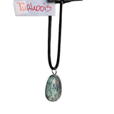 Sasemy - Edelsteen - Turkoois - Edelstenen - Edelsteen Hanger - Edelsteen Ketting - Verjaardag - Cadeau - Moederdag - Vaderdag - Sinterklaas cadeau - Kerstcadeau