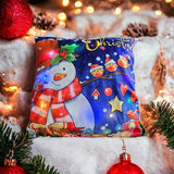 Mar's Art - Kerst - Kussenhoes Kerst - Kerst Kussen met - Verlichting