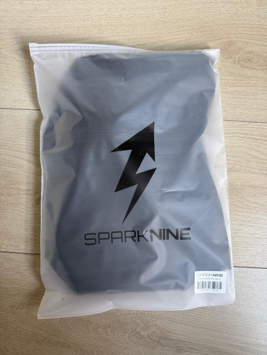 SparkNine Effortless crop top - met verwijderbare vulling - twist back - stijlvol & ademend