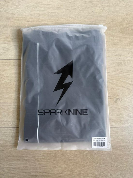 SparkNine Shadowflex dames joggingsbroek - losse fit - met elastische banden - XL - zwart - training - hoge taille - lichtgewicht & comfortabel