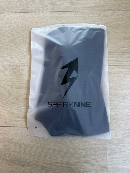 SparkNine Coreshield sportbeha - met ingebouwde pads - M - zwart - push-up sport-bh - high impact ondersteuning - push-up - ademend