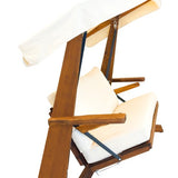 Westmann Viva 2400 Houten 3-zits Hollywood Schommelbank - Beige