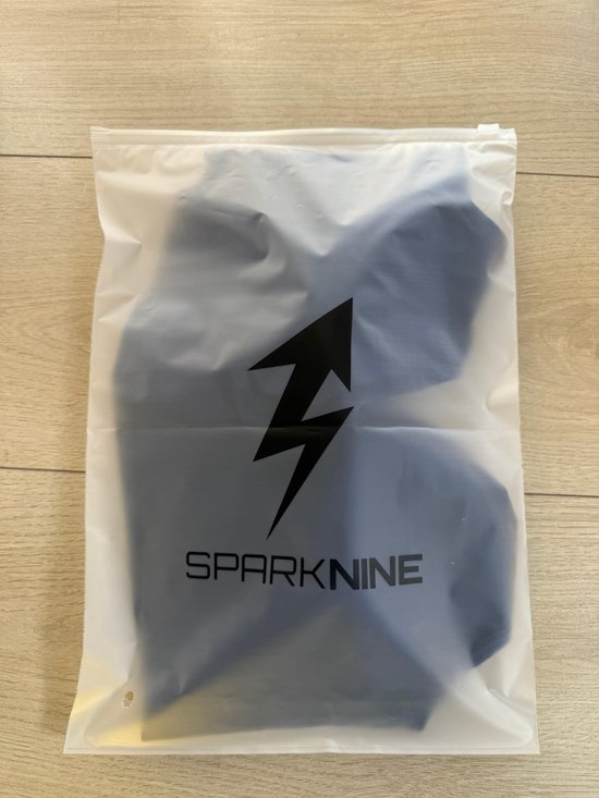 SparkNine Stride sport-bh - met uitneembare pads - XXL - blauw - cross-back - medium support - zacht & elastisch materiaal