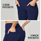 Flare Broek - Flared Pants met Zakken - Legging met &