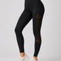 SparkNine Novabreeze sportlegging - dames - ademend - met zakken - stijlvol design - S - zwart - mesh panelen - met zakken - elastisch - squatproof