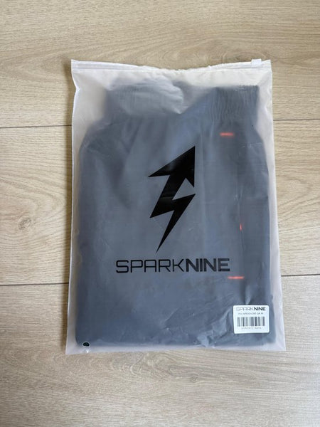 SparkNine Apex fitnesshort - sportbroek - met ritszakken - XXL - groen - functioneel - sneldrogend & ademend - elastische band met trekkoord
