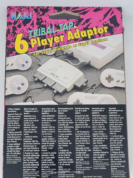 Naki 6 Player Adapter -Super Nintendo