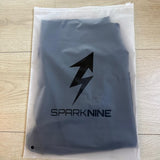 SparkNine Meshmotion sportlegging - dames - met zakken - L - zwart - stijlvolle mesh panelen - telefoon zakken - elastisch - squatproof