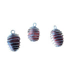 Sasemy - Jaspis met Korf - Sieraden - Edelsteen - Edelsteen Ketting - Ketting - Edelsteen Hanger Verjaardag - Cadeau - Moederdag cadeau - Vaderdag cadeau