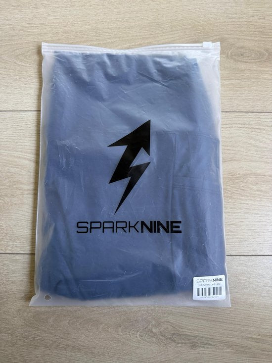 SparkNine Softflex zachte legging met zakken - dames sportlegging - comfy legging - S - blauw - hoge taille - elastisch - zacht materiaal - comfortabel