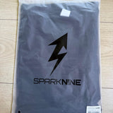 SparkNine Stormcore heren sport t-shirt - sneldrogend & ademend - fitness shirt - S - zwart - korte mauwen - training, rennen, casual dragen