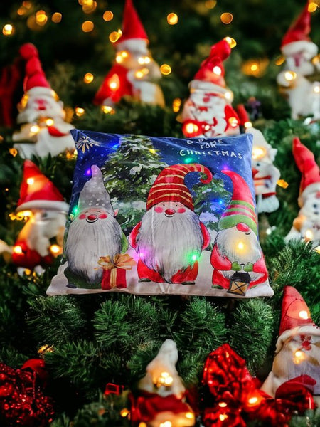 Mar's Art - Kerst - Kussenhoes Kerst - Kerst Kussen met - Verlichting