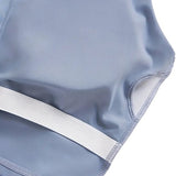 SparkNine Effortless crop top - met verwijderbare vulling - twist back - stijlvol & ademend