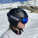 5one® Alpine 2 Anti-Condens Skibril met Hardcase voor kinderen