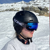 5one® Alpine 2 Anti-Condens Skibril met Hardcase voor kinderen
