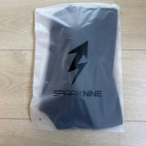 SparkNine Coreshield sportbeha - met ingebouwde pads - L - zwart - push-up sport-bh - high impact ondersteuning - push-up - ademend