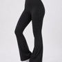 SparkNine Serenaflare dames legging - flare pants - met zakken - XL - zwart - hoge taille - stijlvol - elastisch