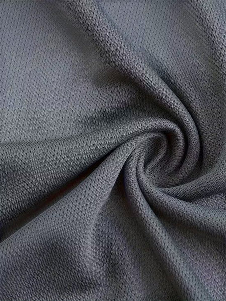 SparkNine Ironlite sport t-shirt heren met reflecterende strepen - XXL - grijs - zweetbestendig - lichtgewicht & sneldrogend
