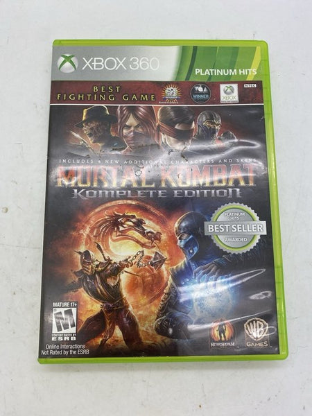 Warner Bros Mortal Kombat: Komplete Edition, Xbox 360